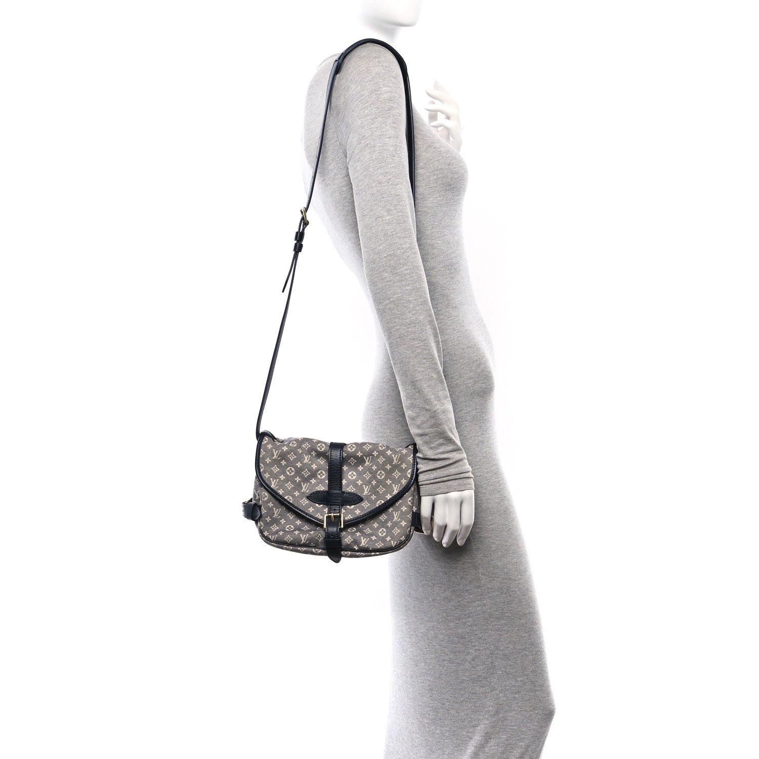 Louis Vuitton Monogram Idylle Saumur PM Encre 2 of 9