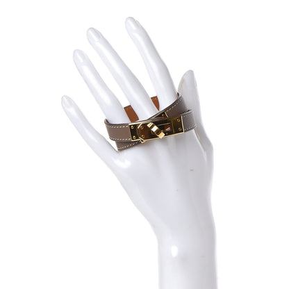 Hermes Swift Kelly Double Tour Bracelet XS Etoupe 2 of 6