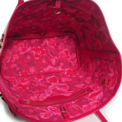 Louis Vuitton Monogram Articles de Voyage Ikat Neverfull MM Rose Indien 5 of 7