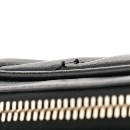 Saint Laurent Calfskin Matelasse Monogram Lou Camera Bag Black 17 of 18