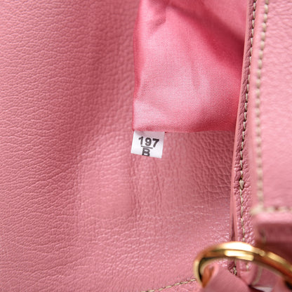 Miu Miu Goatskin Madras Shoulder Bag Rosa 8 of 10