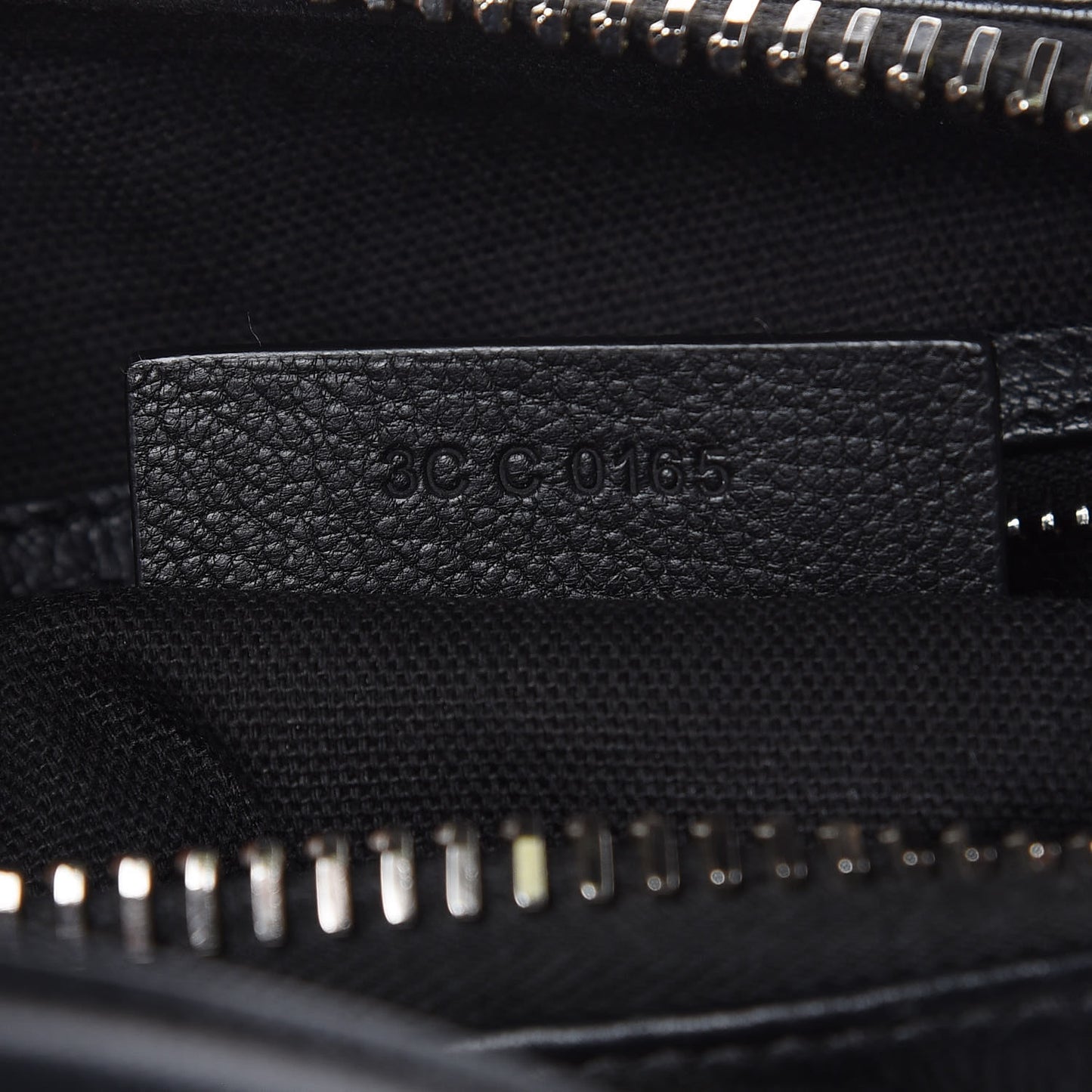Sugar Goatskin Mini Antigona Black