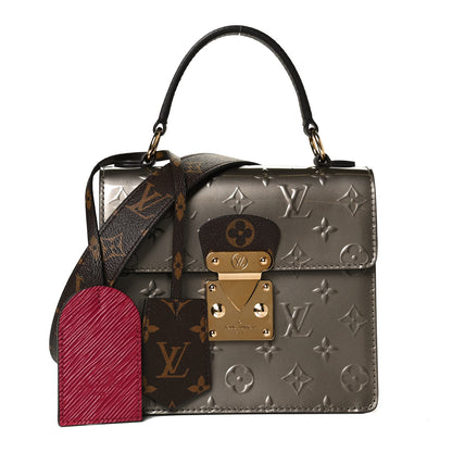 Louis Vuitton Vernis Epi Monogram Spring Street Champagne Metallise 1 of 11