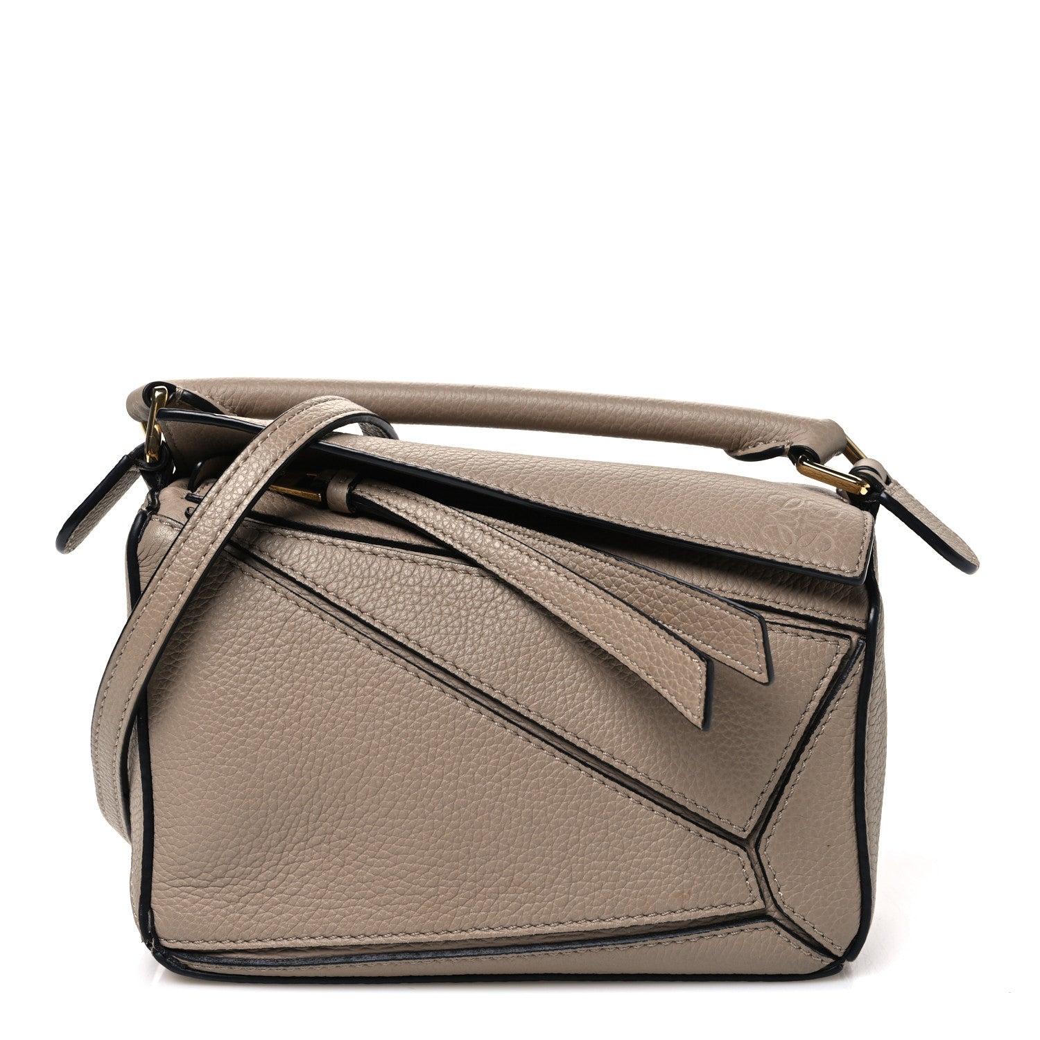 Loewe Calfskin Mini Puzzle Bag Sand 1 of 10