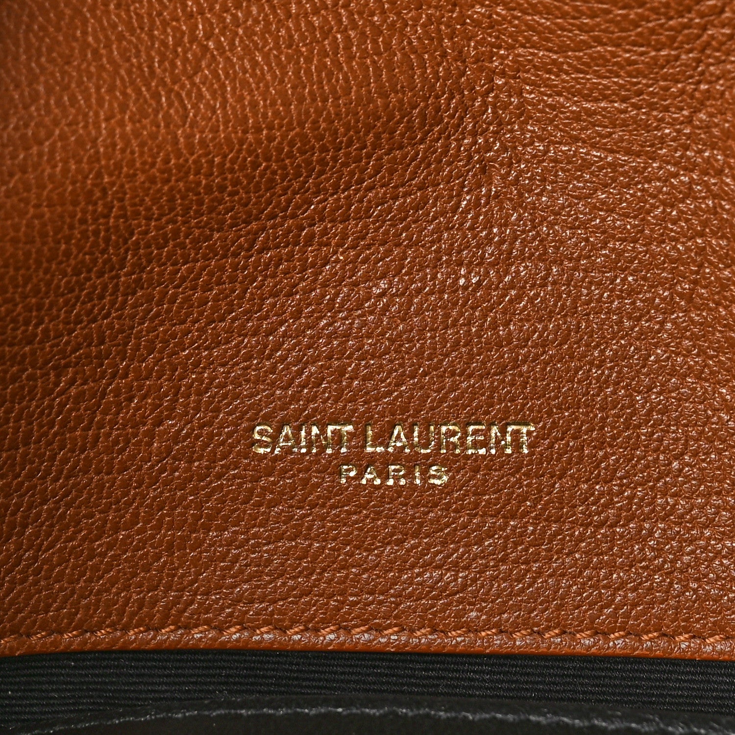 Saint Laurent Calfskin Matelasse Chevron Monogram Medium College Bag Brick 6 of 9