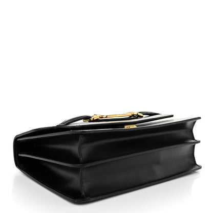 Tom Ford Palmellato Calfskin Medium Whitney Top Handle Bag Black 4 of 9