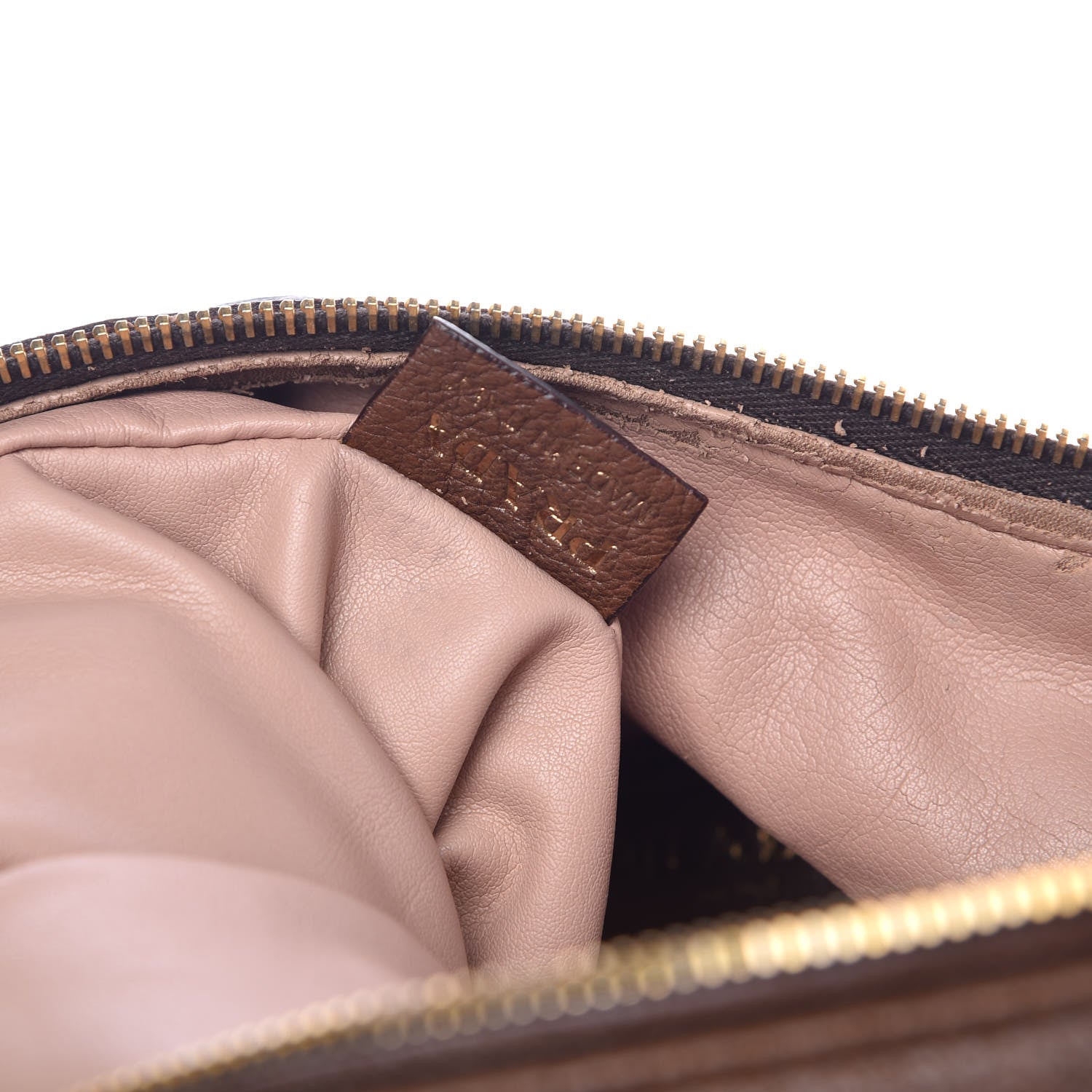 Prada Cervo Lux Deerskin Chain Bag Bruciato 8 of 15