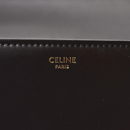 Celine Shiny Calfskin Medium Triomphe Brown 7 of 9