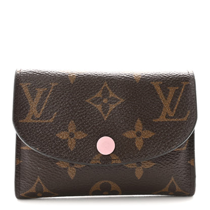 Louis Vuitton Monogram Rosalie Coin Purse Rose Ballerine 1 of 7