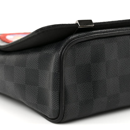 Louis Vuitton Damier Graphite Alps District PM 9 of 12