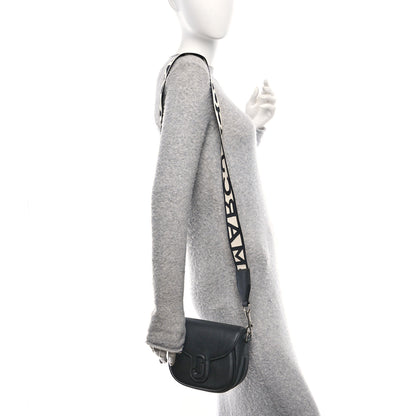 Marc Jacobs Calfskin Small The Covered J Marc Saddle Bag Black 3 of 9