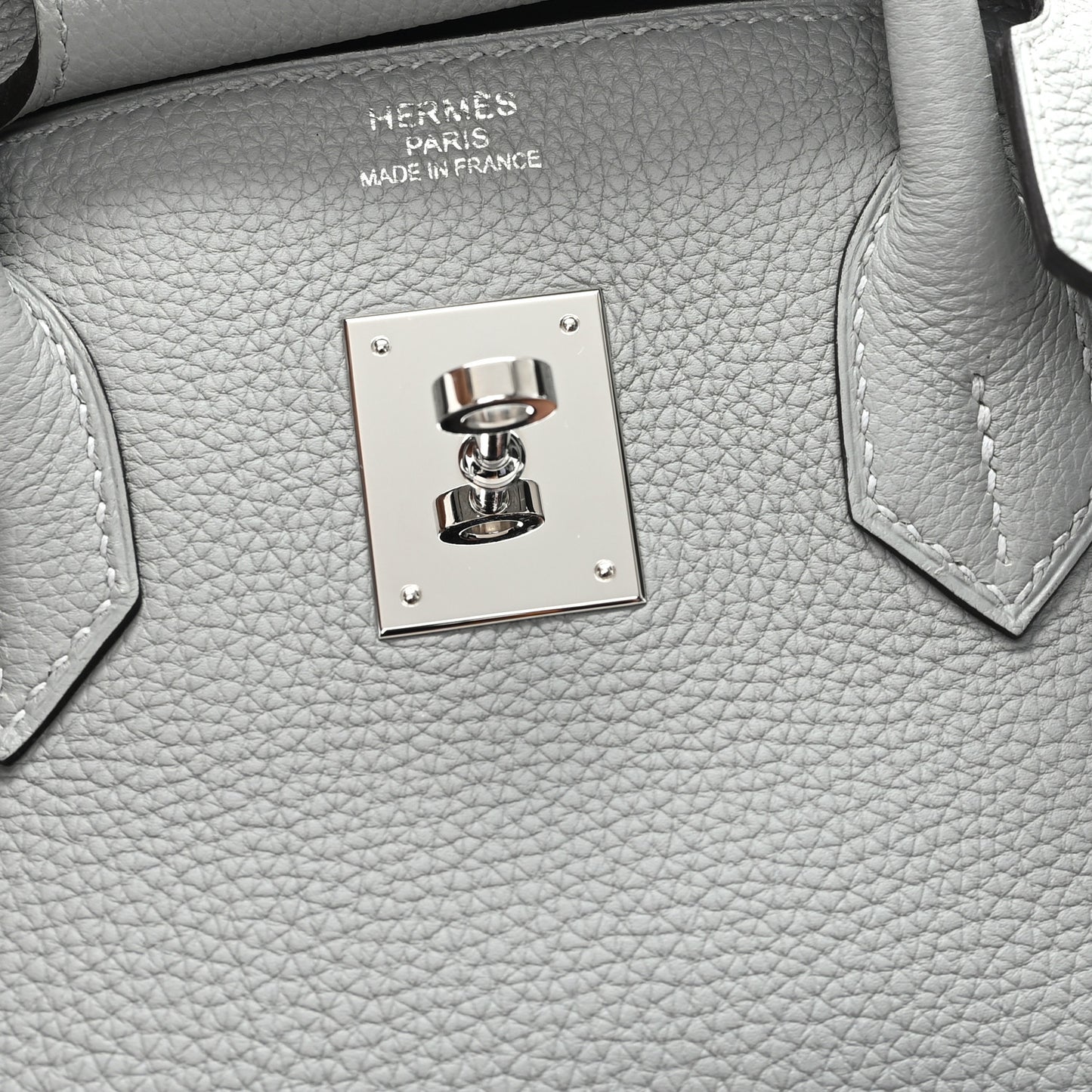Togo Birkin 35 Gris Mouette