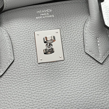 Hermes Togo Birkin 35 Gris Mouette 6 of 10