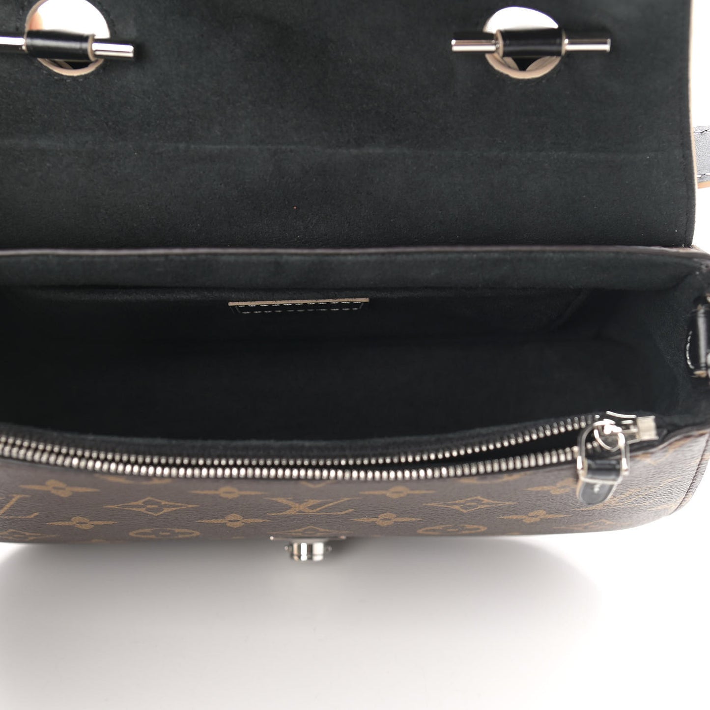Calfskin Monogram Chain It Bag PM Black