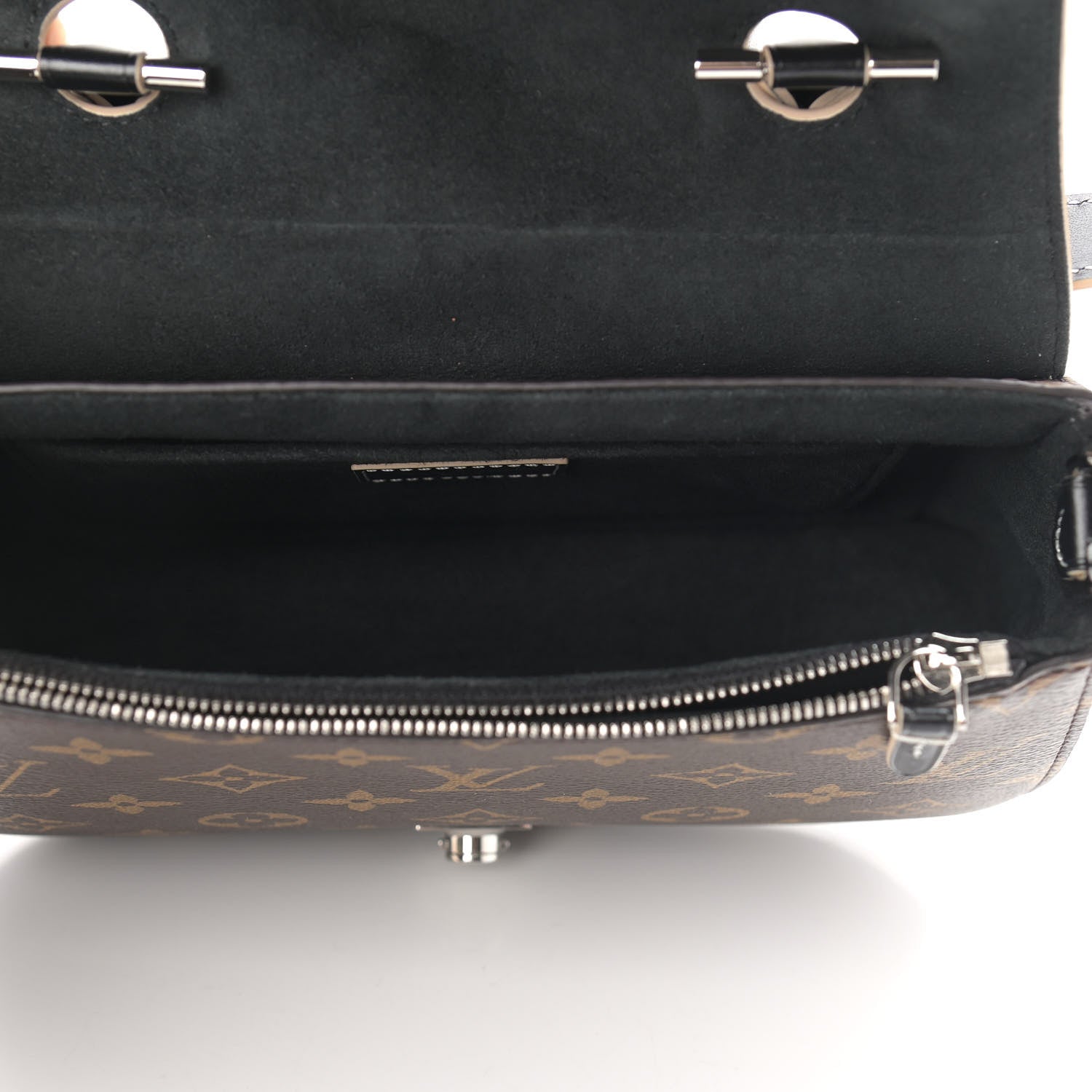 Louis Vuitton Calfskin Monogram Chain It Bag PM Black 5 of 10