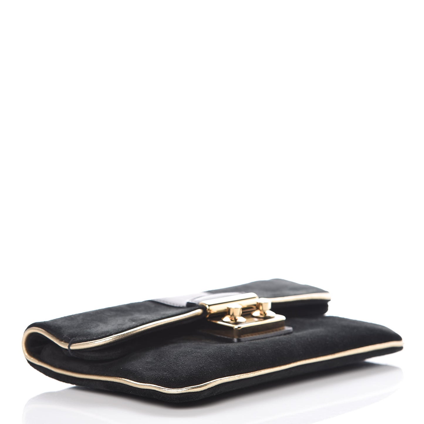 Suede SC Slim Clutch Coal