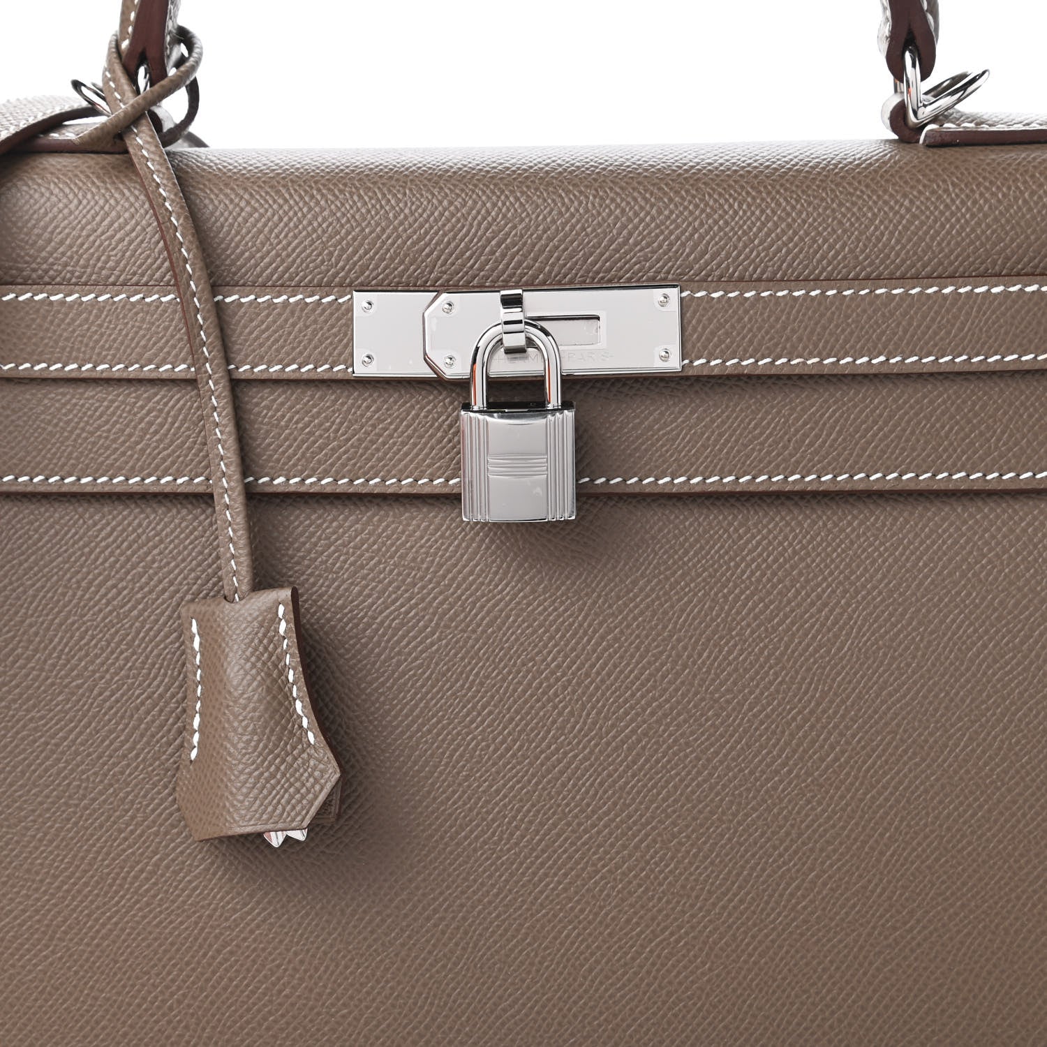 Hermes Epsom Kelly Sellier 28 Etoupe 10 of 11