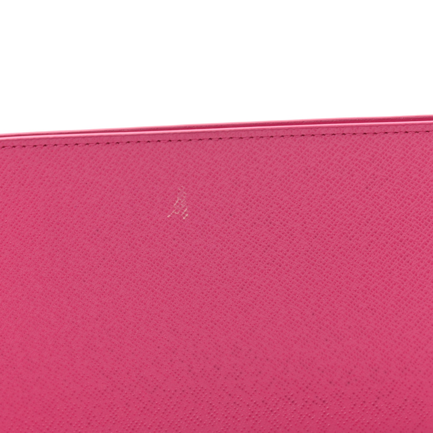 Epi Pochette Felicie Black Hot Pink