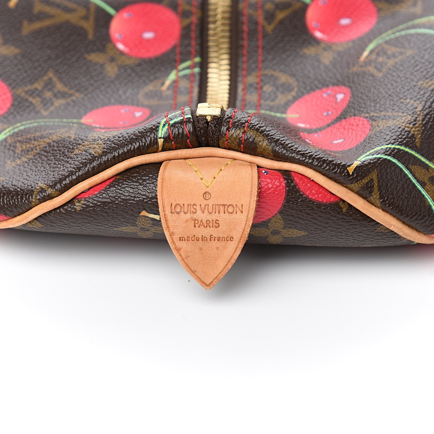 Louis Vuitton Monogram Cerises Keepall 45 5 of 12
