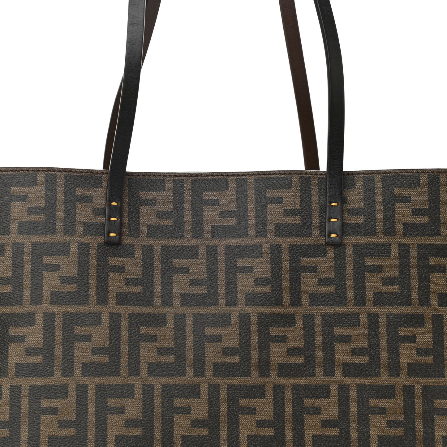 Zucca Spalmati Small Roll Tote Tobacco Yellow