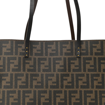 Fendi Zucca Spalmati Small Roll Tote Tobacco Yellow 8 of 10