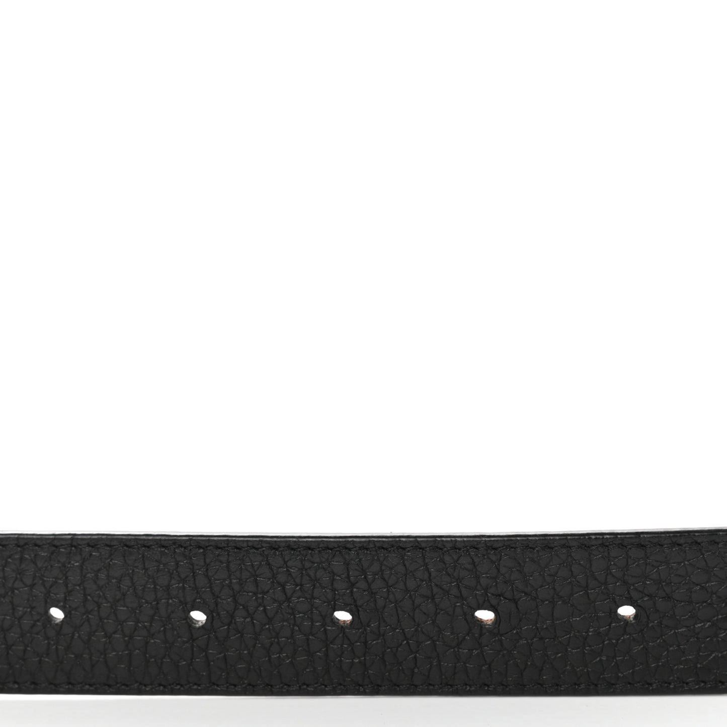Taurillon Calfskin 30mm LV Initiales Reversible Belt 80 32 Black
