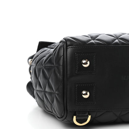 Mulberry Nappa Quilted Medium Cara Delevingne Convertible Bag Black 8 of 11