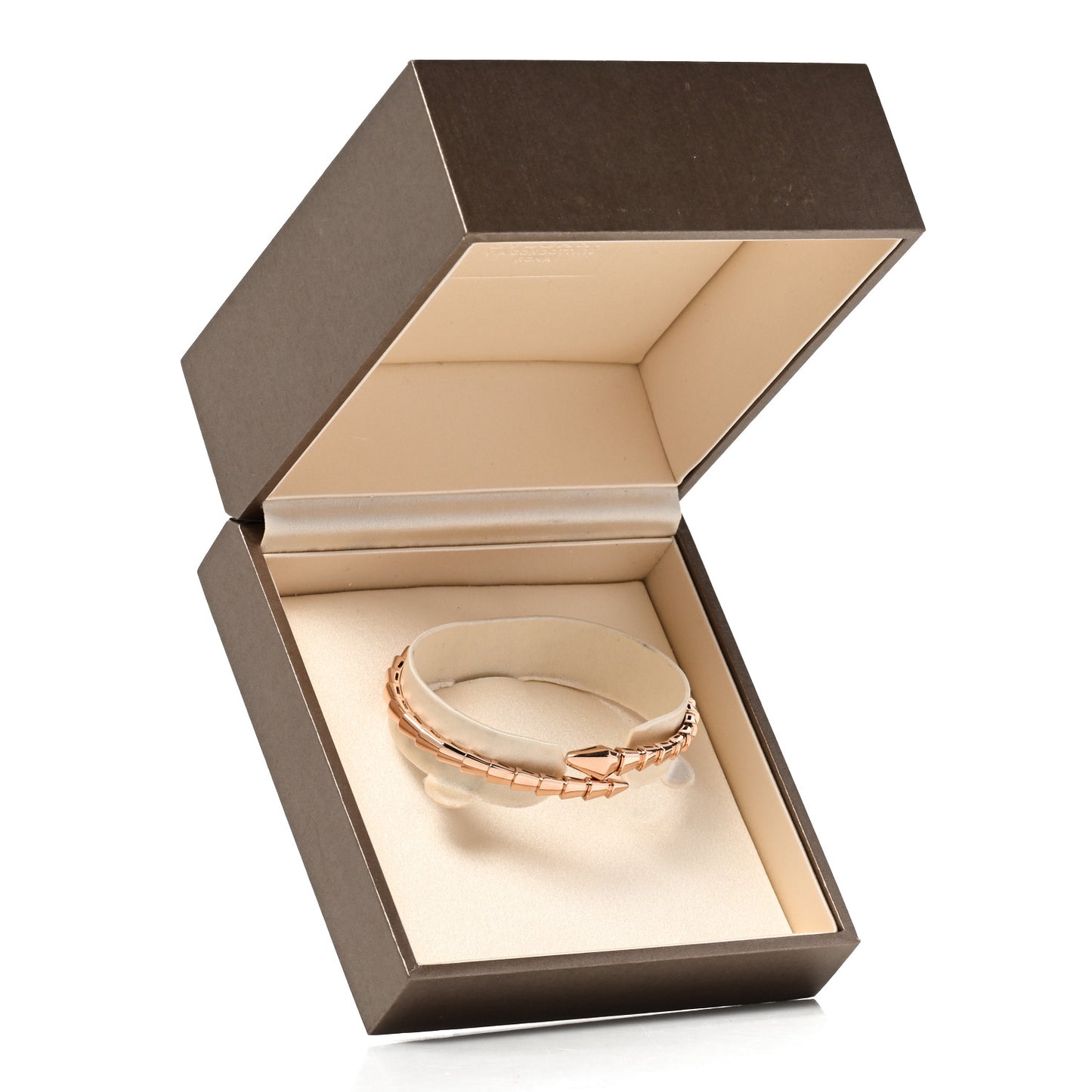 18K Rose Gold Serpenti Viper Bracelet M