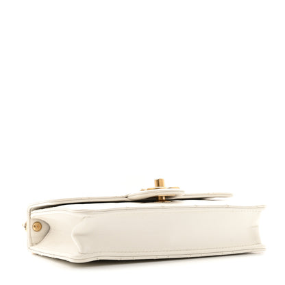 Chanel Lambskin Quilted Small Chic Pearls Flap White 4 of 14