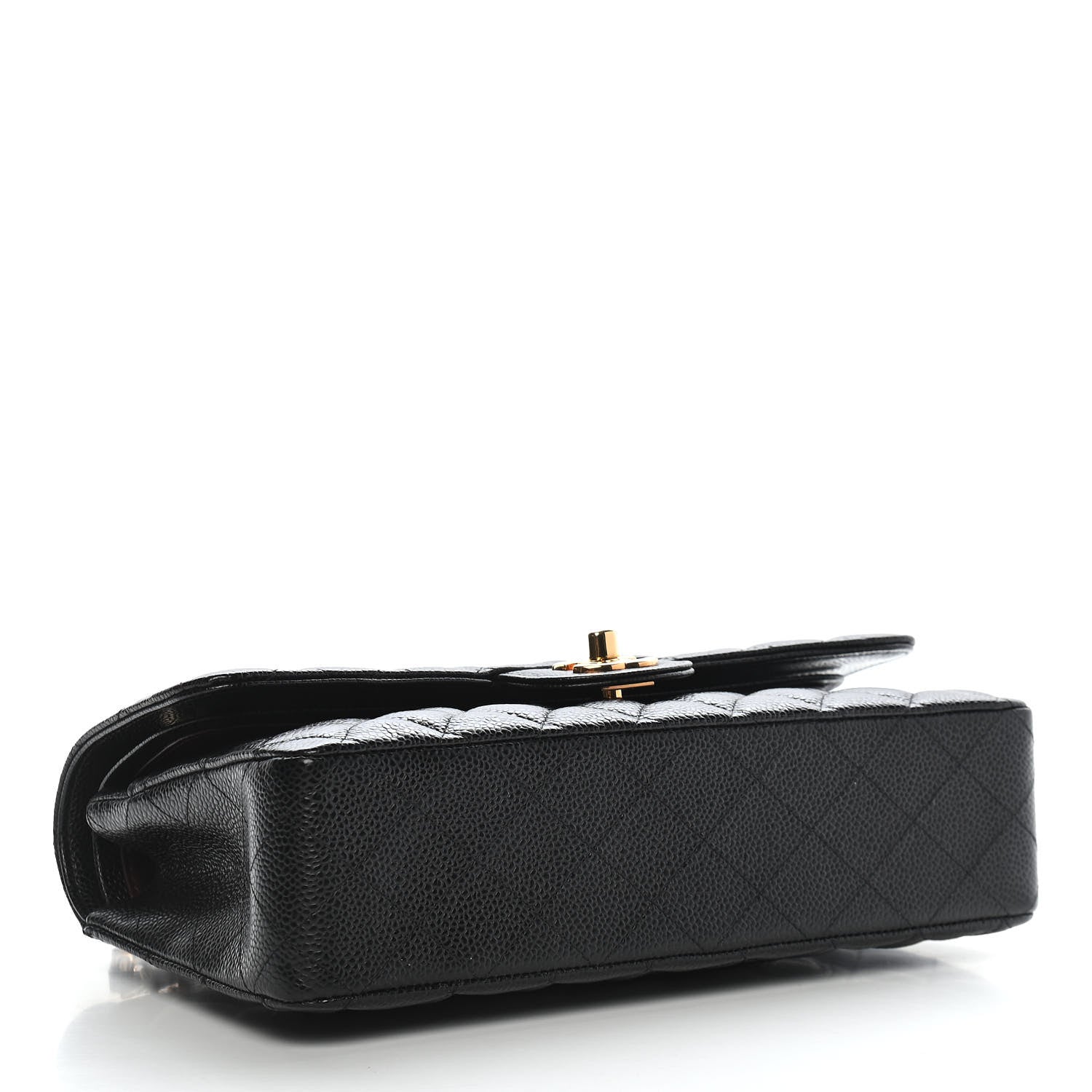 Chanel Caviar Quilted Medium Double Flap Black 4 of 9