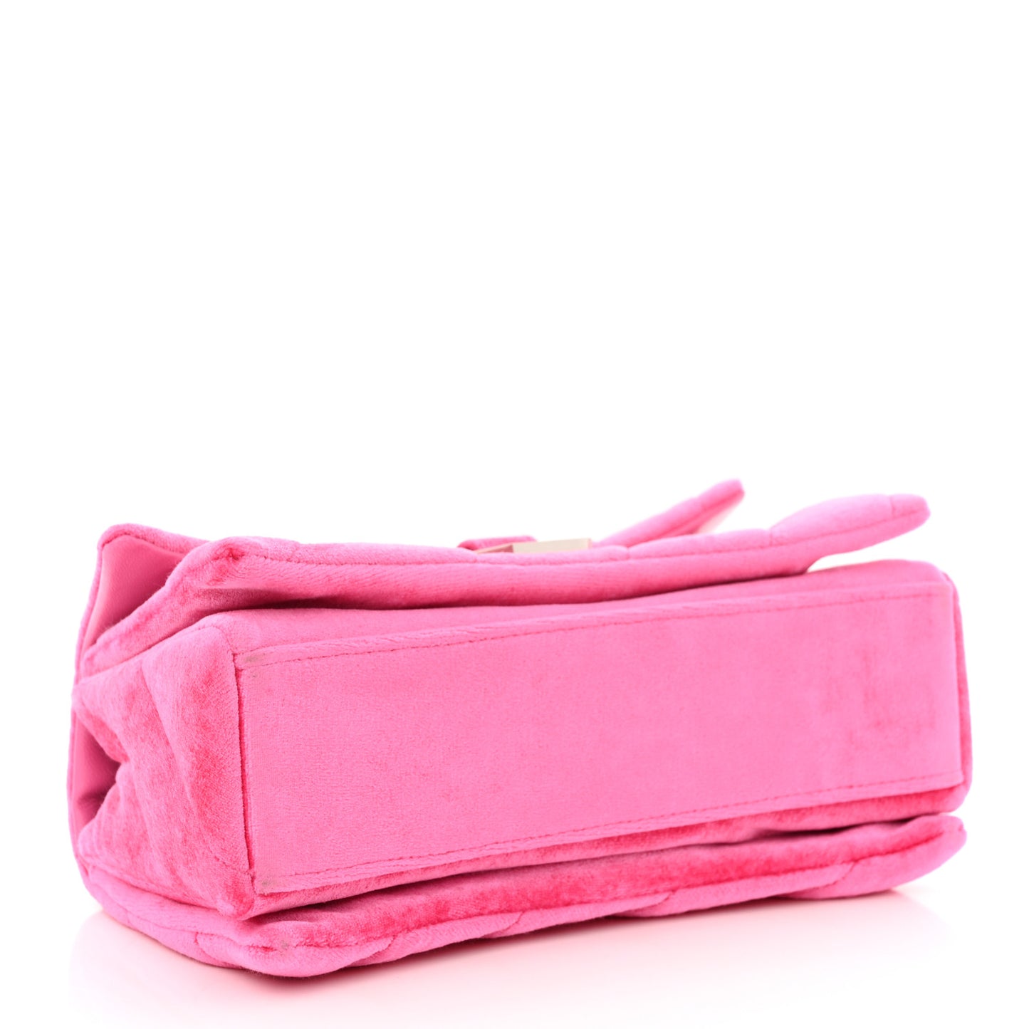 Crushed Velvet Quilted Small Crush Chain Bag