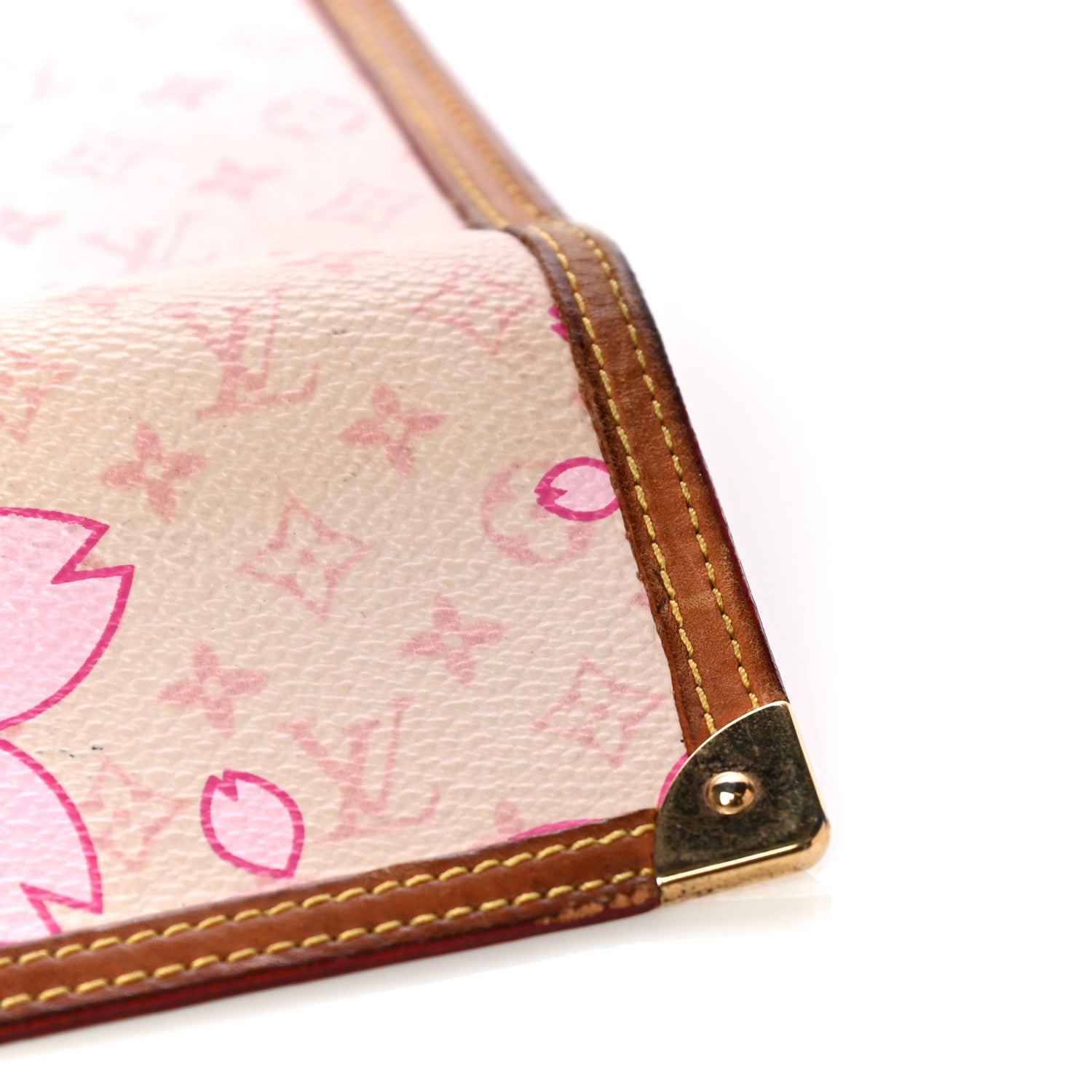 Louis Vuitton Monogram Cherry Blossom Porte Tresor International Wallet Pink 12 of 24