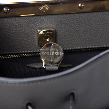 Mulberry Small Classic Grain Small Kensington Mole Grey 9 of 10