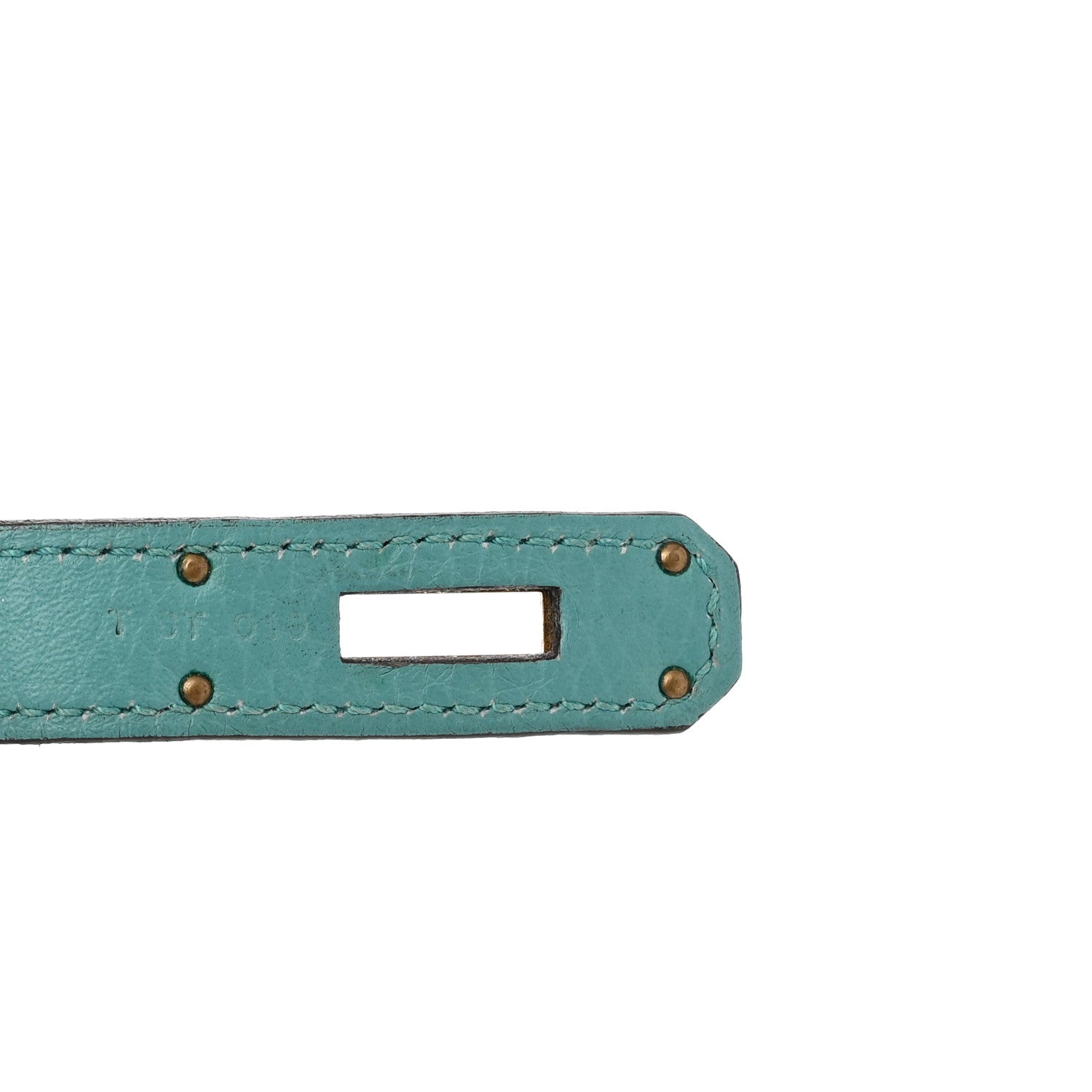 Hermes Togo Kelly Retourne 32 Bleu Atoll 6 of 19