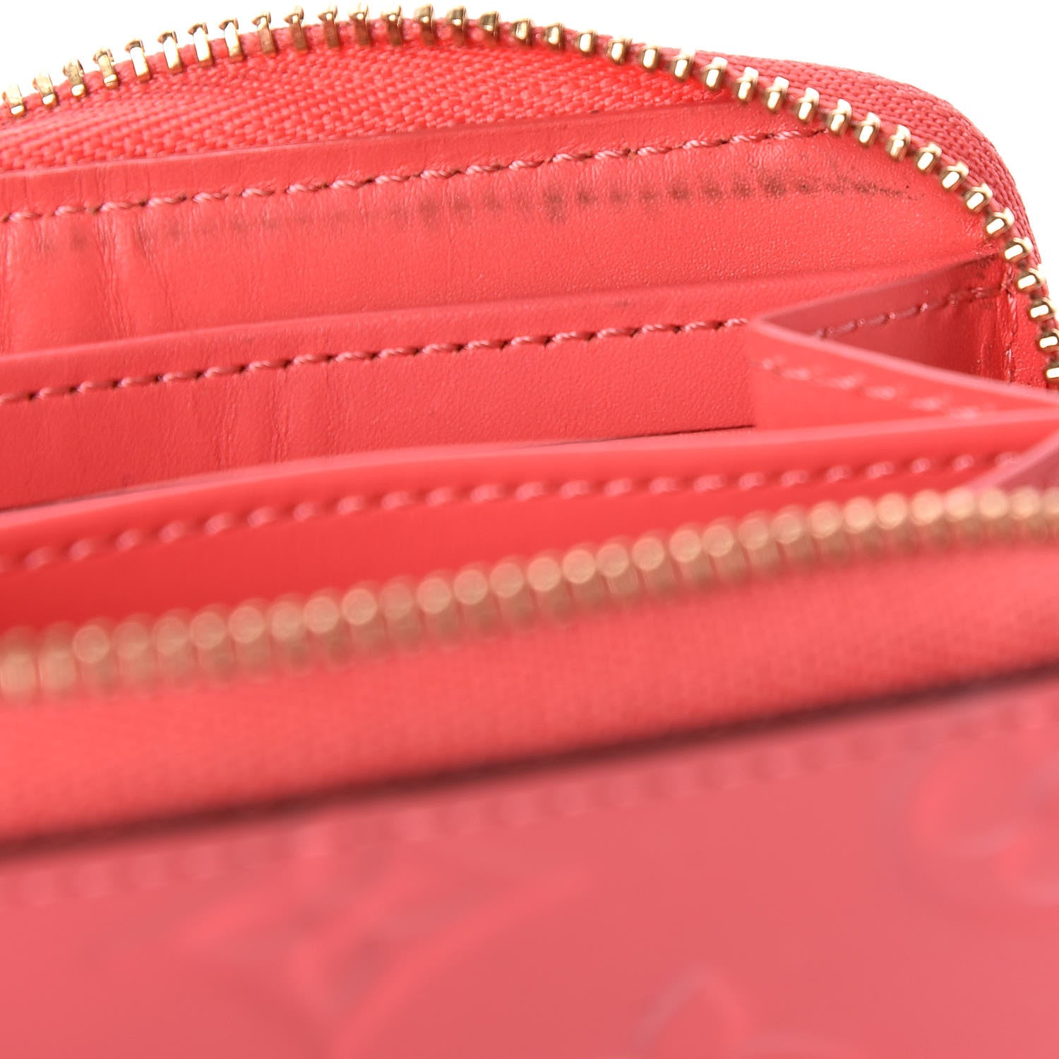 Louis Vuitton Vernis Zippy Coin Purse Rose Litchi 8 of 12