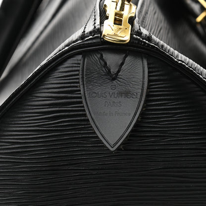 Louis Vuitton Epi Keepall 45 Black 5 of 12