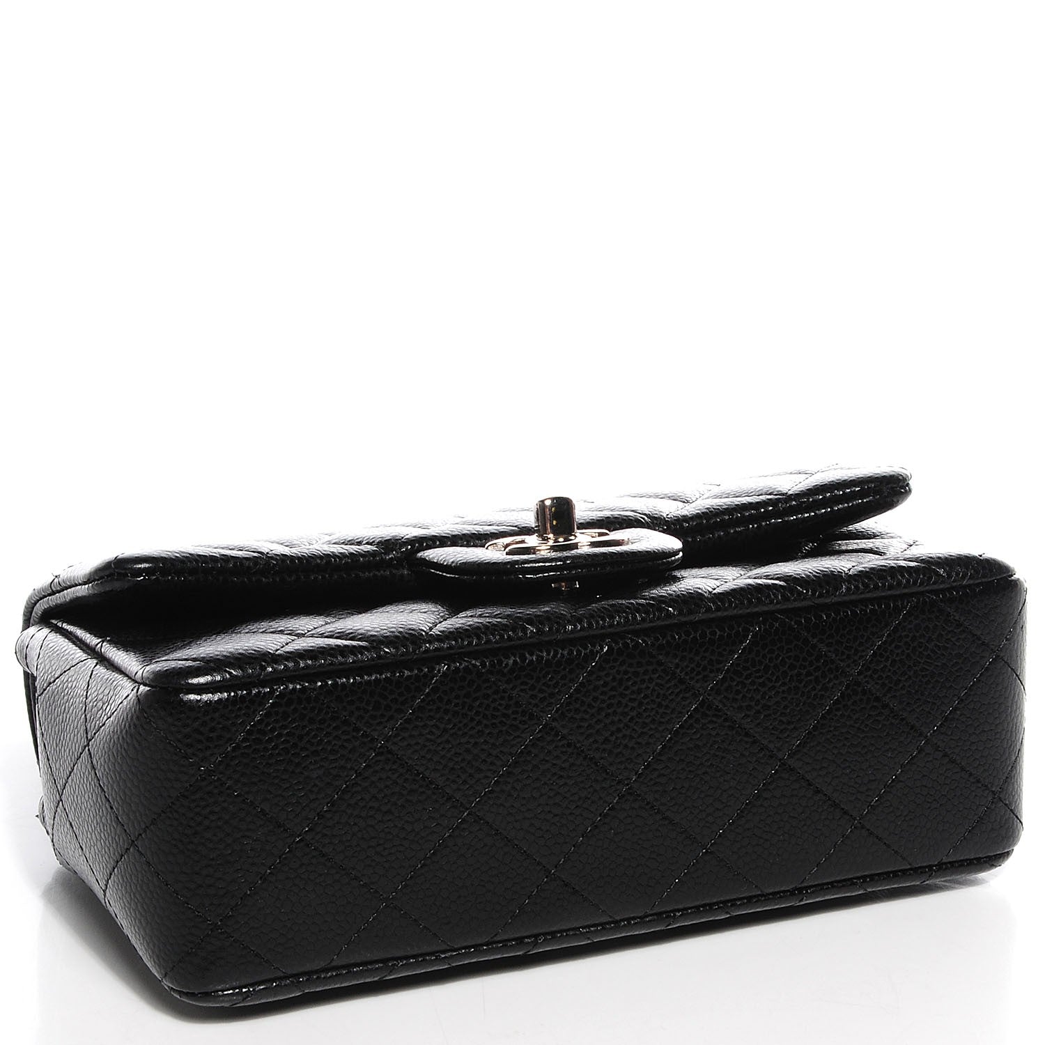 Chanel Caviar Quilted Mini Rectangular Flap Black 4 of 9