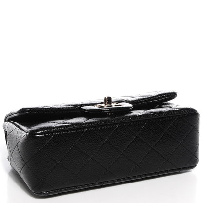 Chanel Caviar Quilted Mini Rectangular Flap Black 4 of 9