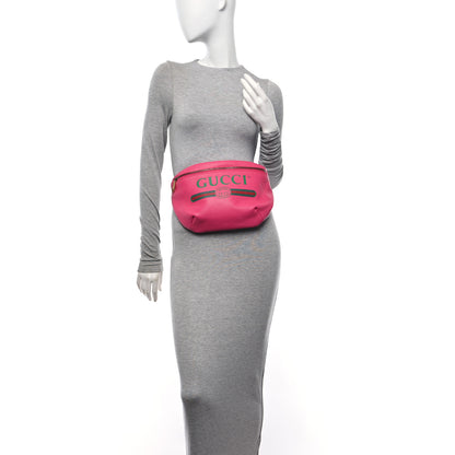 Gucci Grained Calfskin Logo Belt Bag Pink 3 of 11