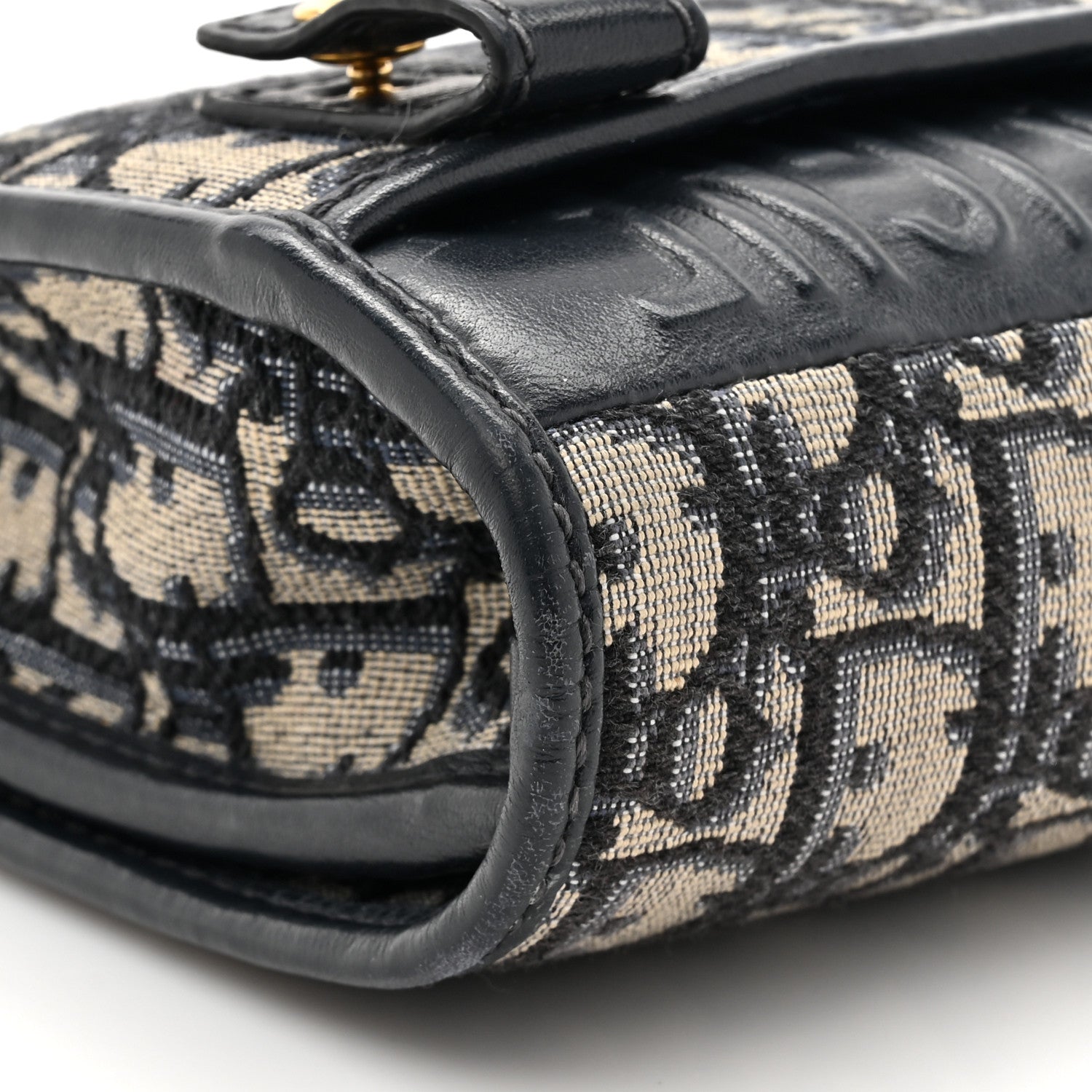 Christian Dior Oblique 30 Montaigne 2-In-1 Pouch Blue 1643381