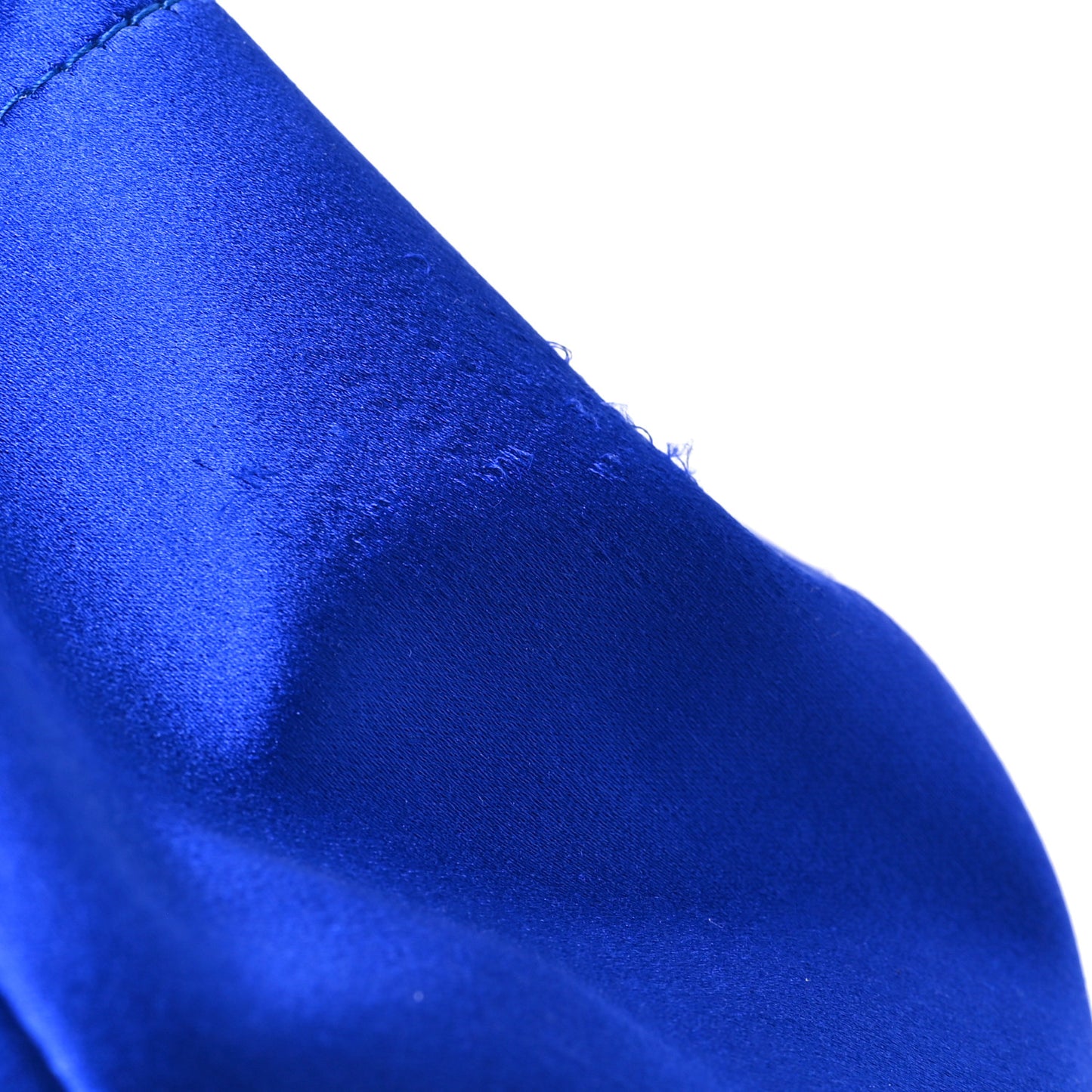 Satin Crystal Embellished Bon Bon Bag Blue