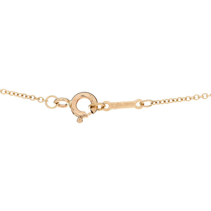 Tiffany 18K Yellow Gold Paloma Picasso Olive Leaf Vine Pendant Necklace 4 of 6