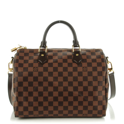 Louis Vuitton Damier Ebene Speedy Bandouliere 30 1 of 8