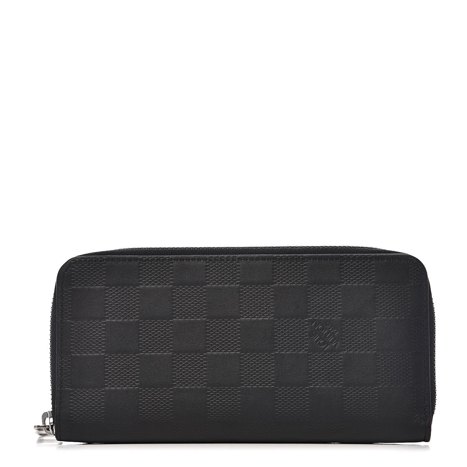 Louis Vuitton Damier Infini Vertical Wallet Black 1 of 8