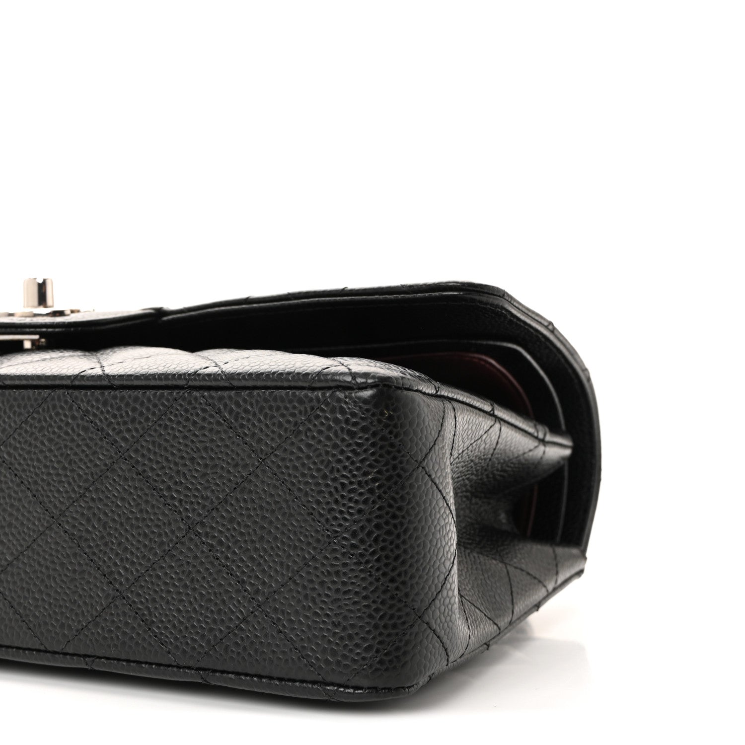 Chanel Caviar Quilted Medium Double Flap Black 10 of 10