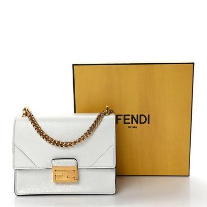 Fendi Agnello Old Shine Small Kan U Shoulder Bag White 3 of 9