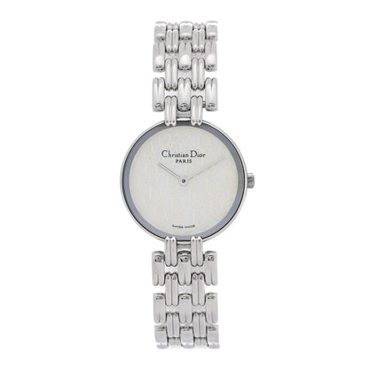 Christian Dior Stainless Steel Mother of Pearl 25mm Bagheera Quartz Watch 1 of 4