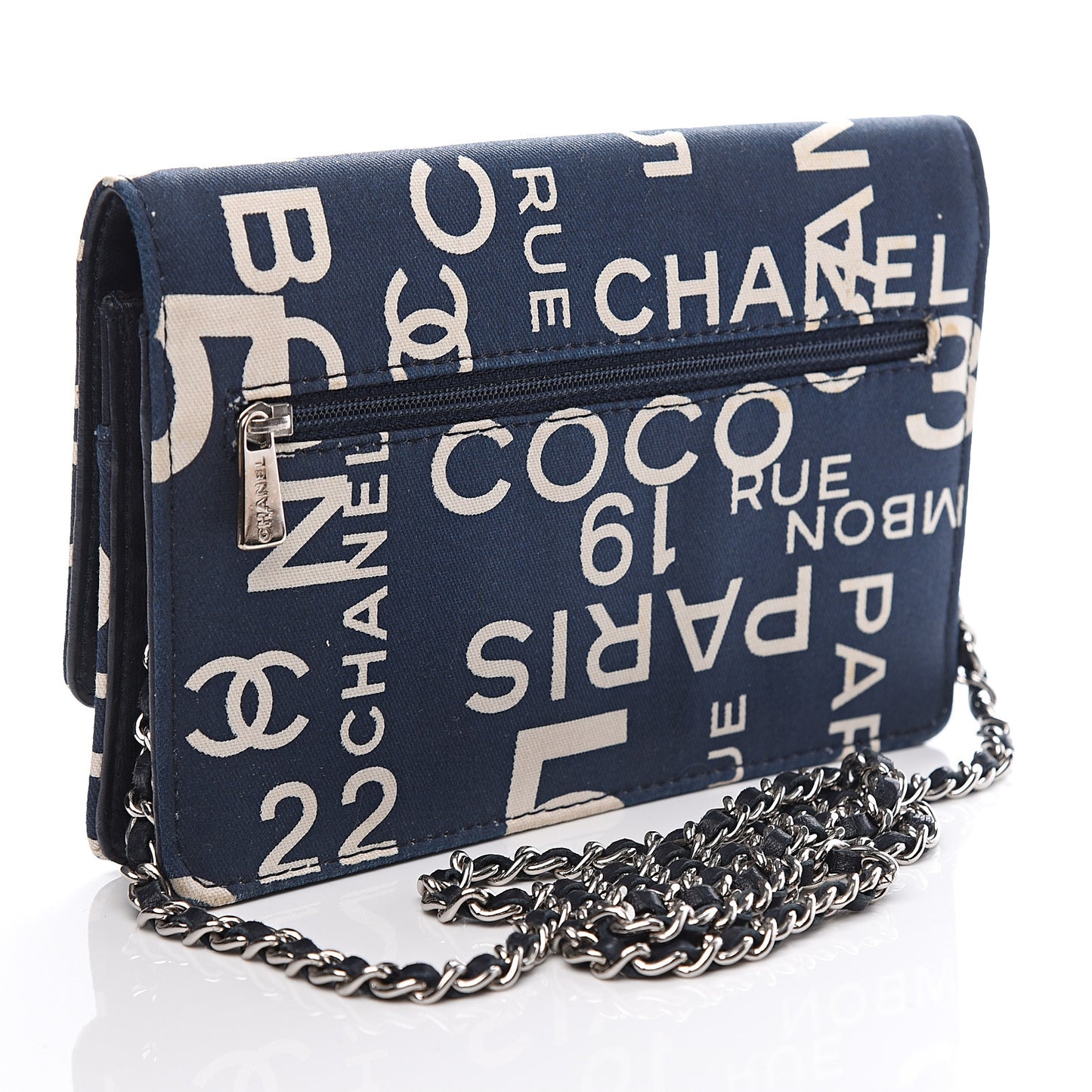 Denim Coco Wallet On Chain WOC Blue