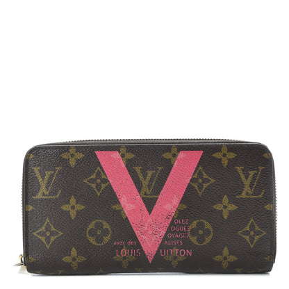 Louis Vuitton Monogram V Zippy Wallet Grenade 1 of 9