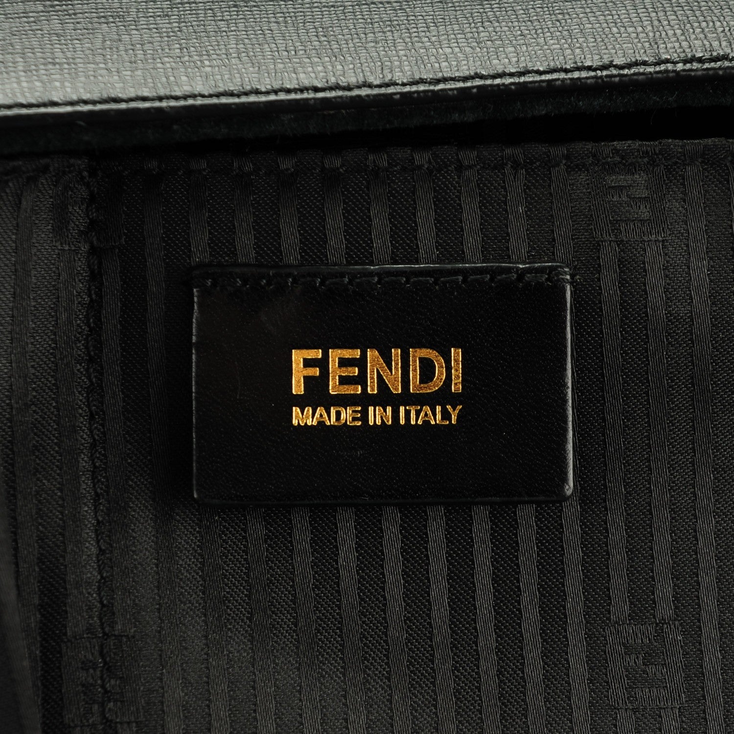 Fendi Vitello Elite Medium 2Jours Tote Black 6 of 8